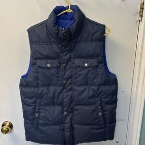 G.H. Bass & Co. Navy Quilted Vest